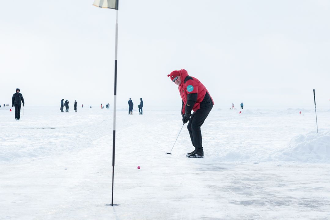 Ice golf