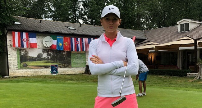 Guseva golf star of golf. Наташа Гусева гольф.